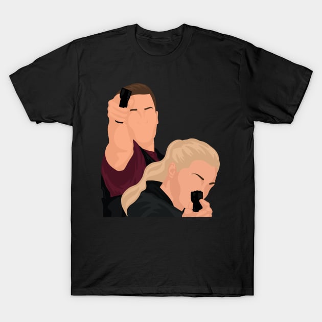 Hailey Upton & Jay Halstead | Chicago PD T-Shirt by icantdrawfaces